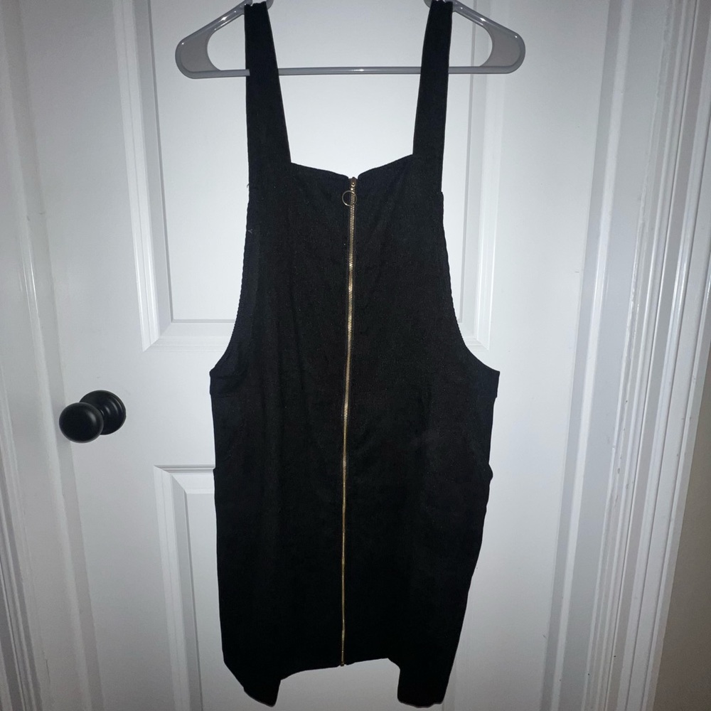 Corduroy Black Skirt Jumper